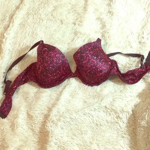 38B MaidenForm rose bra
